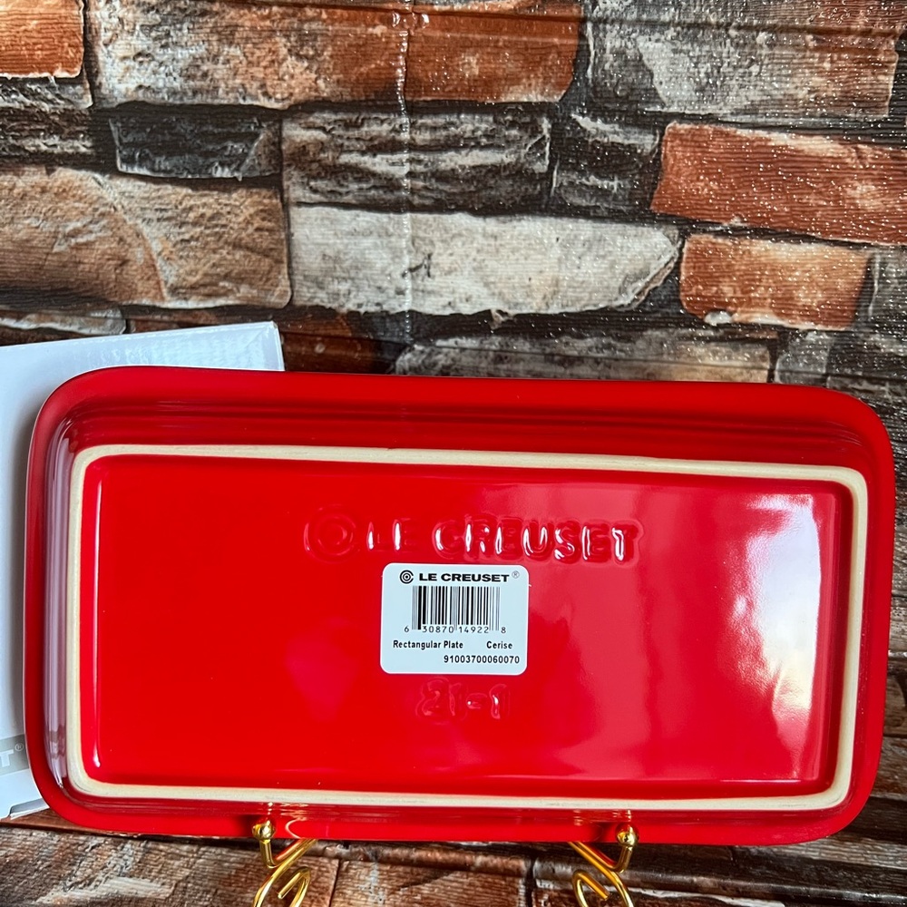 Le Creuset Rectangular Plate - Picture 3 of 6